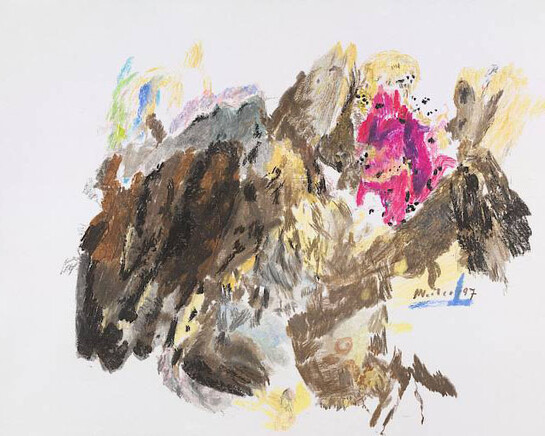 Max Weiler. Courtesy of Albertina