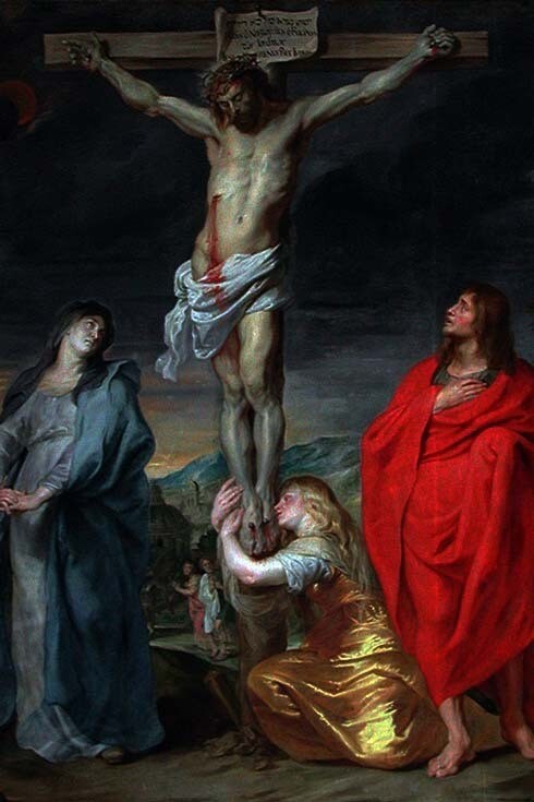 Antoon van Dyck. "Crocifissione"