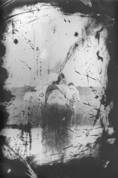 Woman15. Woman With Long Hair (Bat), 2012, stampa ai sali d’argento 30x40 cm (ed. 3)