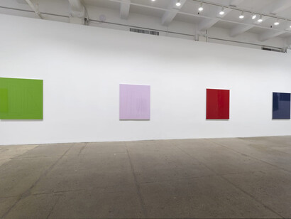 Kate Shepherd, ABC and sometimes Y, exhibition view. Courtesy of Galerie Lelong