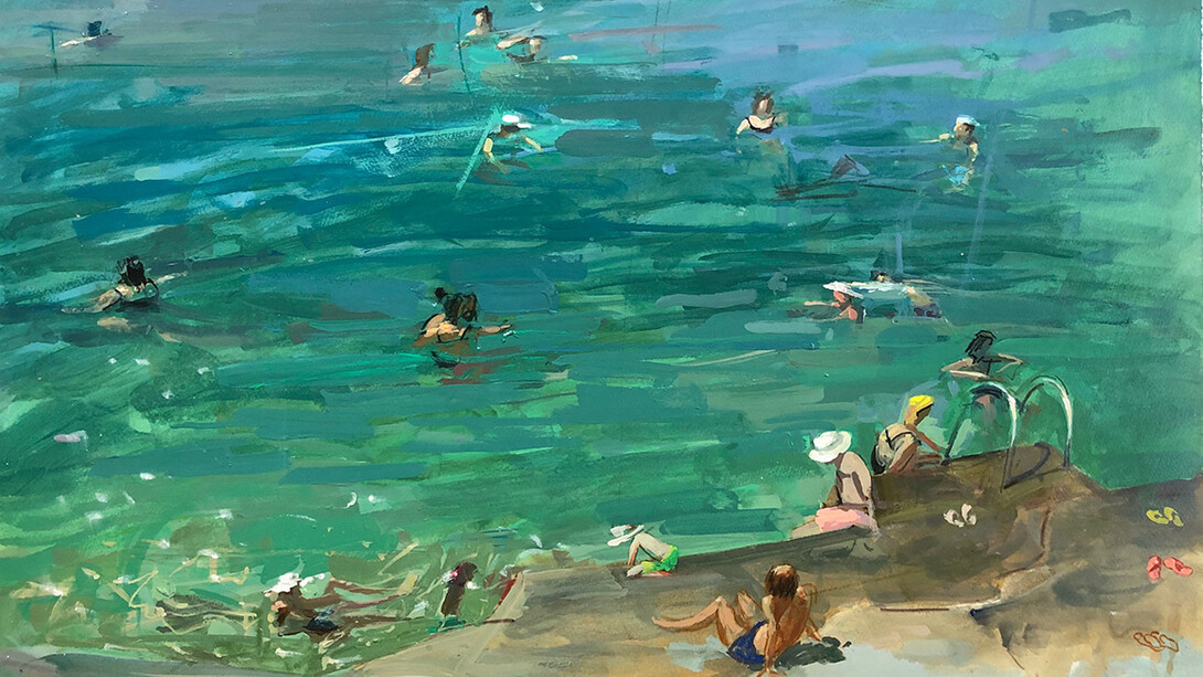 Stefanos Zannis, Erotic dance in Arvanitia, 2024. Courtesy of Alma Contemporary Art Gallery