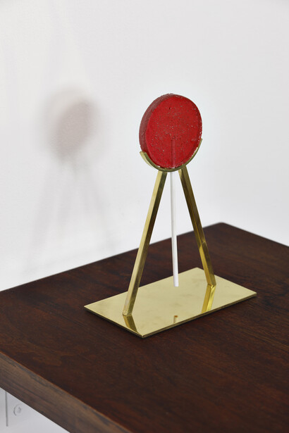 Yarisal & Kublitz, Rising Sun, Lollipop, brass, 2014