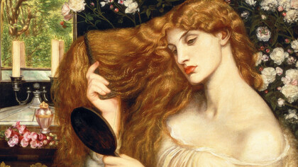 Lilith que nos habita. Para conducir esa energía, primero debemos permitir que fluya.  Solo al disolver las defensas frente a lo reprimido, dejamos de ser dominados por ese impulso y podemos conducir esa energía hacia un fin constructivo. Dante Gabriel Rossetti (1828-1882). «Lady Lilith», 1872. Museo de Arte de Delaware; un pequeño estado de la región del Atlántico Medio de EE.UU.