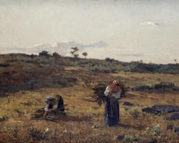 Inv. DEP573-B António da Silva Porto (1850 – 1893) Paisagem tirada da Charneca de Belas ao pôr-do-sol, 1879 125 x178 cm Óleo sobre tela