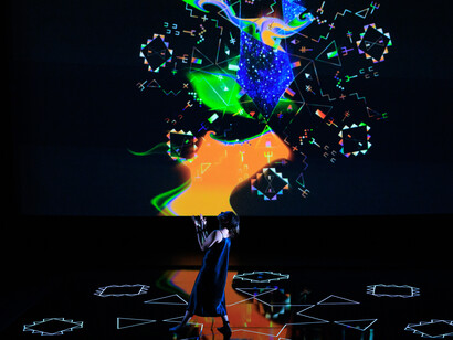 Kite, Wičháȟpi wóihaŋbleya (dreamlike star), 2024. Courtesy the artist, Department PR and Redcat. Photo by Angel Origgi
