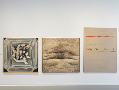 Milan Bočkay, Tail light (Retrospective), exhibition view. Courtesy of Danubiana