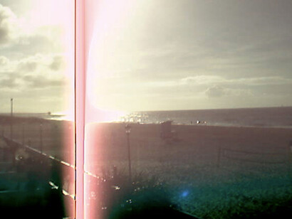 Irene Fenara, _Supervision. photo from surveillance camera_, 2018, screenshot, window sticker