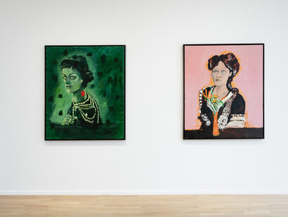 Jan Van Imschoot, Le chant du pommier, exhibition view. Courtesy of Templon