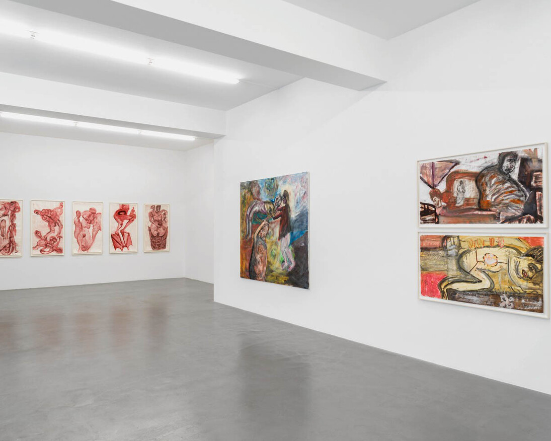 Martin Disler, exhibition view. Courtesy of Buchmann Galerie