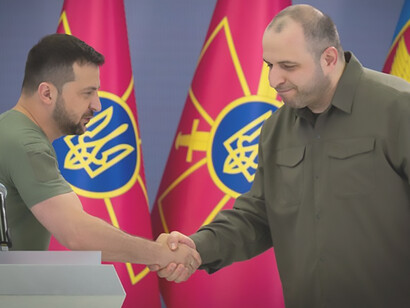 President Volodymyr Zelenskyy officially introduced the newly appointed Minister of Defense Rustem Umerov to the leadership of the Ministry of Defense of Ukraine, the General Staff of the Armed Forces of Ukraine and the heads of relevant units