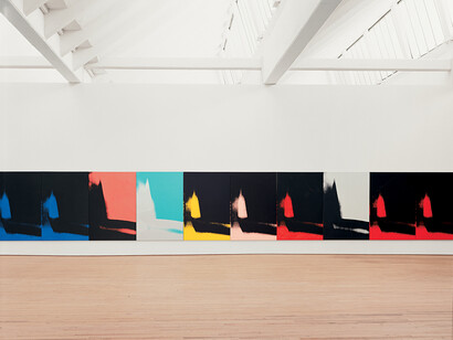 "Andy Warhol: Shadows" at Dia Beacon, Beacon, New York