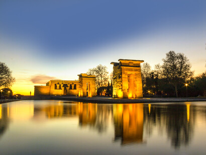Templo de Debod, Madrid, España