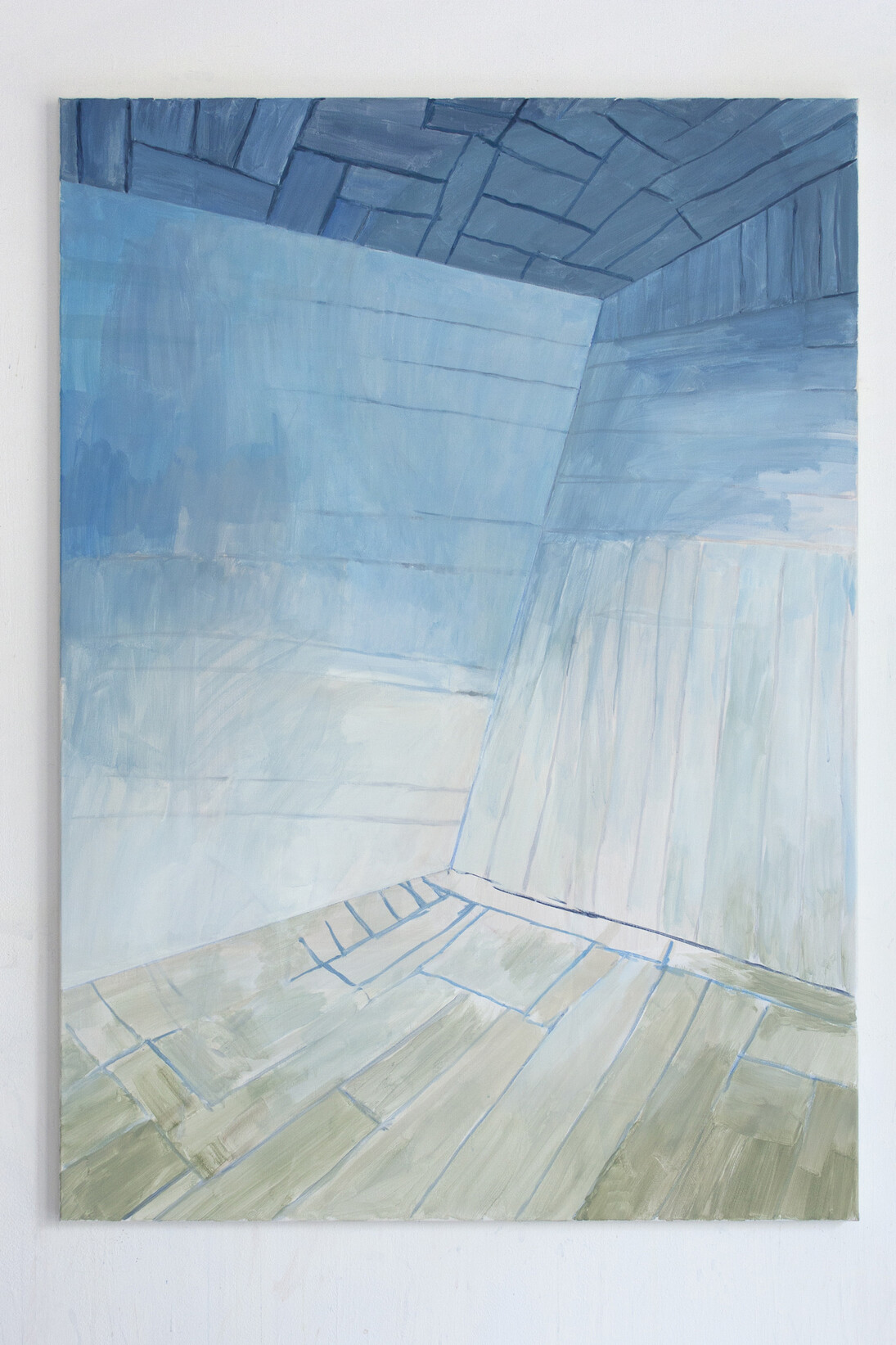 Tobias Buckel, Inside Outside, 2014, vinyl on canvas, 140 x 100 cm © Peter von Kant and the artist