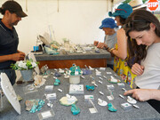 Various artists, Sidewalk Art Show 2024, exhibition view. Courtesy of Taubman Museum of Art