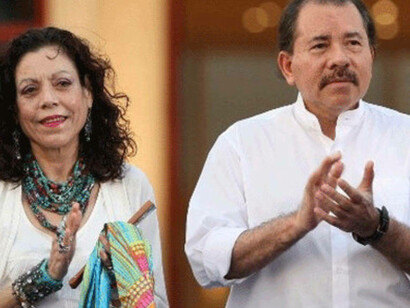 Rosario Murillo y Daniel Ortega