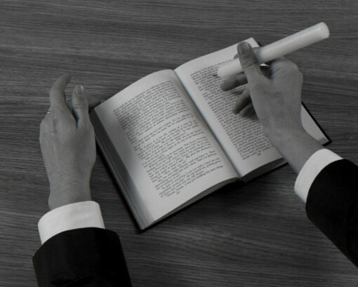 Mounir Fatmi. Courtesy of Jane Lombard Gallery