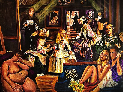 Pintura del artista Alejandro Goldschwartz