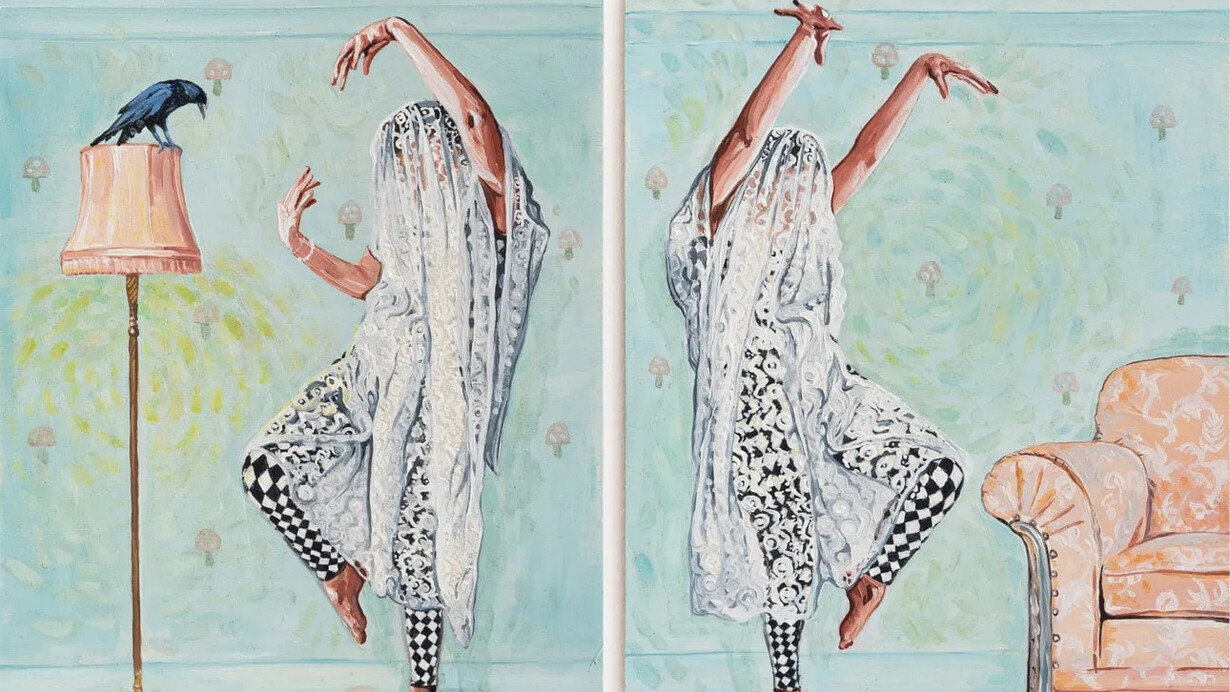 Jude Wainwright, Dancing shadows, 2024. Courtesy of Union Gallery 