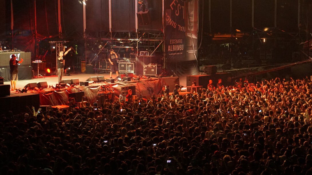 El público durante una actuación del AlRumbo Festival. Foto: Rafael Martín