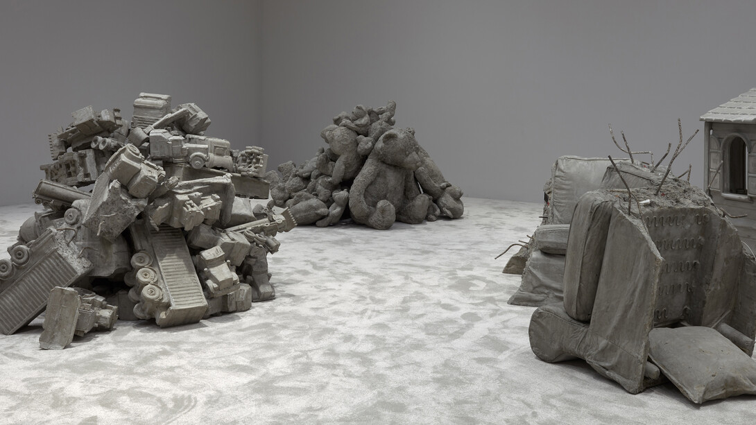 Josh Kline. Civil War. Courtesy of Modern Art