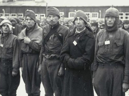 Prisioneros en Mauthausen