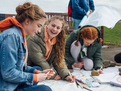 Creating art as a form of environmental activism for a sustainable future