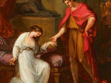Angelica Kauffmann, Cleopatra e Augusto, 1805