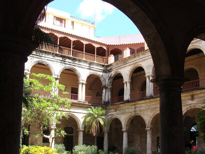 La Habana. Interior del seminario de San Carlos y San Ambrosio