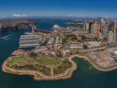 Barangaroo reserve and central section design