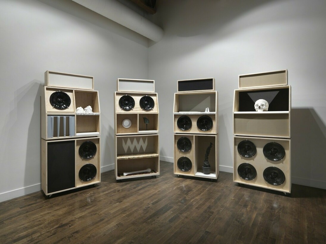 Velocity / Strata, Exhibition view. Courtesy of Linda Warren Projects