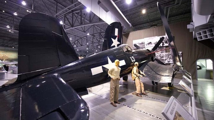 1945 Chance-Vought F4U-4 Corsair. Courtesy of EAA