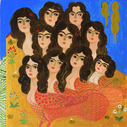 Atieh Sohrabi, Birds, 2025. Courtesy of Leila Heller Gallery