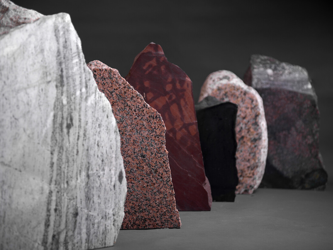 Angela Palmer, The Geological Spine of Britain from 3bnBC to the New Age Anthropocene, 2015, Courtesy of Angela Palmer and The Fine Art Society