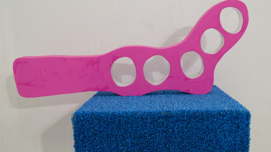 Nate Cassie, Lust, mixed media, 17 x 29 x 15", 2014