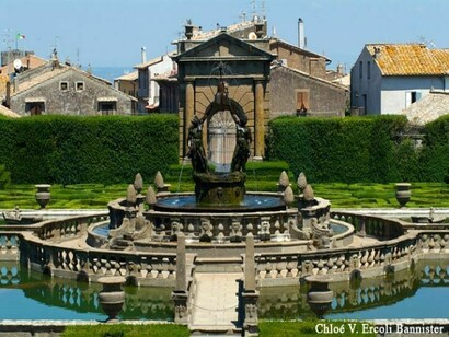 Cardinal Gambara commissioned Villa Lante as his summer residence