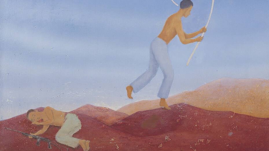 Francis Alÿs, The consequence of ignorance (detail), 1997. Courtesy of 21st Century Museum of Contemporary Art