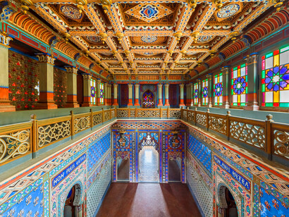 Salone d'ingresso e ballatoio