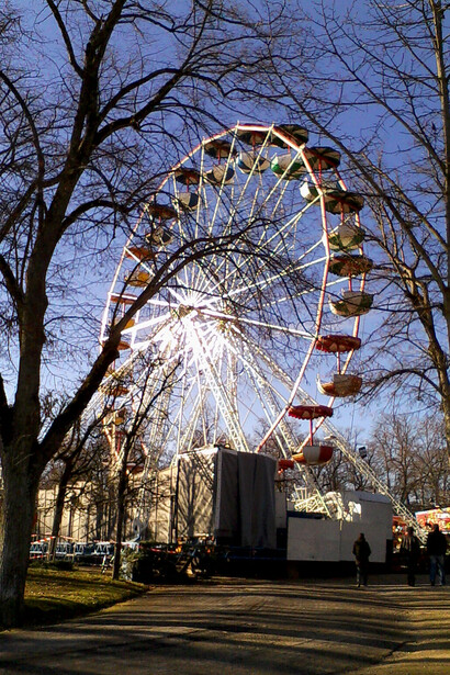 Parc de Blossac. La roue