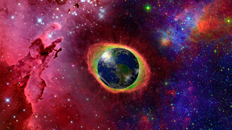 Criação da Terra (IA). Esta teoria, que parece ter sido retirada diretamente de um roteiro de ficção científica, oferece uma perspectiva fascinante e revolucionária sobre o nascimento do universo, desafiando a concepção tradicional do Big Bang