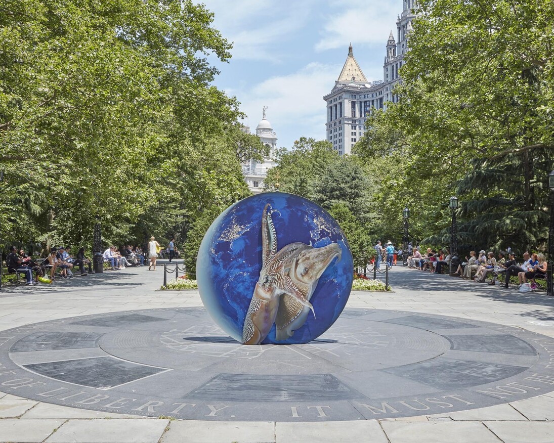 Katja Novitskova. Courtesy of Public Art Fund