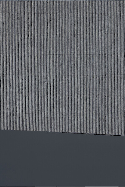 Park Seo-Bo, Ecriture No.980816, 1998, Mixed media with Korean Hanji paper on canvas, 260 x 200 cm / 102 1/4 x 78 3/4 inches, Courtesy Galerie Perrotin