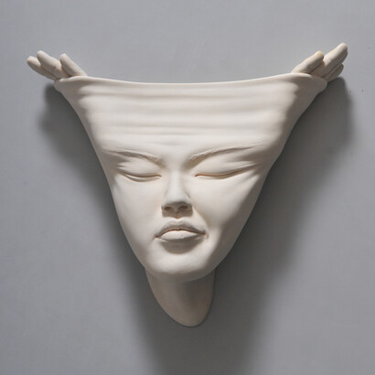 Obra de la serie 'Open mind' del artista Jhonson Tsang