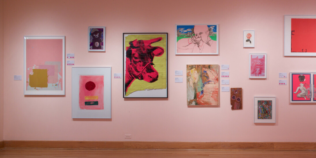 Pink Art. Courtesy of WCMA