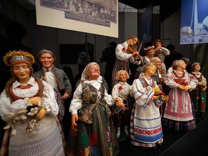 Riding the wave of Paris exhibitions: ethnography, cultural diplomacy, and identity exhibition view. Courtesy of the National Museum of Lithuania