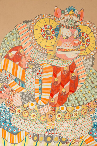Ferris Plock, Fine Tuning, 2023, 20x16 inches. Courtesy the artists and Harman Projects