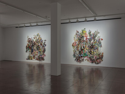 Ebony G. Patterson. Courtesy of Hales Gallery