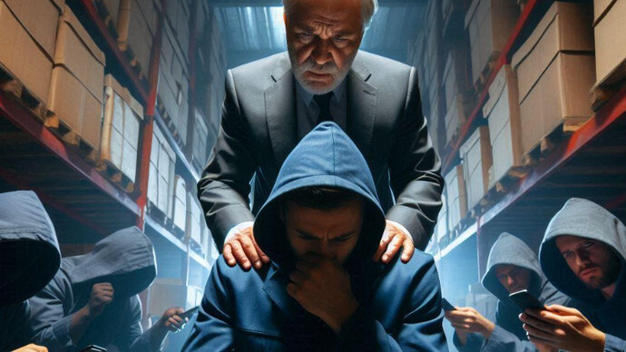 Lo peor era llegar a la empresa y encontrarte con Don Octavio, después de las clavadas, cuando el jefe estaba trasnochado porque se había quedado supervisando el trabajo en la bodega