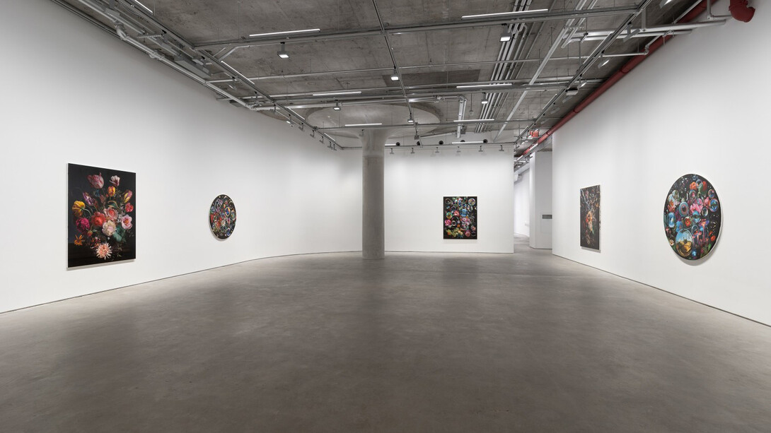 Marc Dennis, I’m happy you’re here, exhibition view. Courtesy of Harper’s Gallery