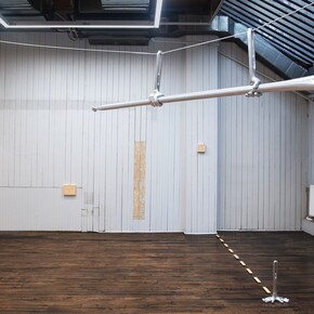 Huidi Xiang, Goes around in circles, til very, very dizzy, exhibition view. Courtesy of YveYang Gallery