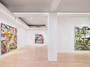 Lari Pittman, Caprichos and nocturnes, exhibition view. Courtesy of Lehmann Maupin